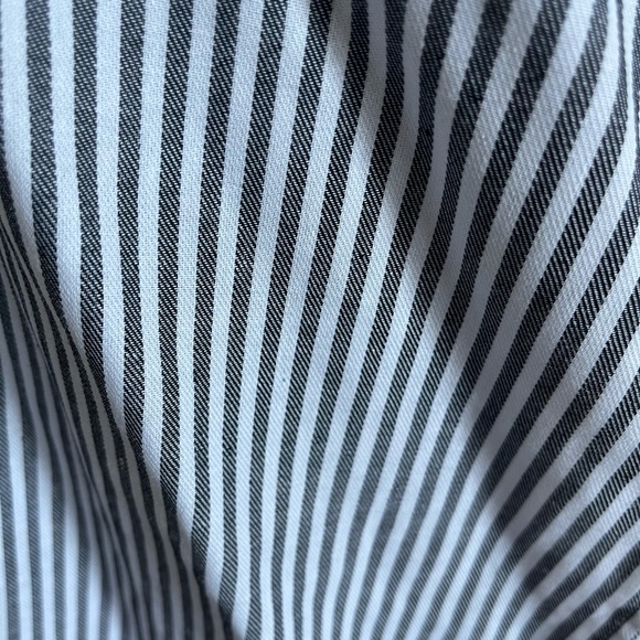 NWT Black and White Stripe Spaghetti Strap Dress - Picture 8 of 12